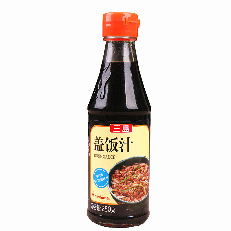 三岛盖饭汁日式寿喜锅酱汁照烧烤肉寿喜汁肥牛拌饭料牛肉烤鳗鱼汁