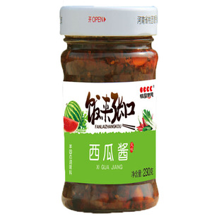 濮阳桃园建民西瓜酱五仁香菇夹馍酱鲍菇酱饭来张口辣椒调味酱特产