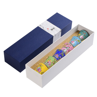 茶杯陶瓷描金扒花茶杯珐琅彩万花品茗杯主人杯茶碗粉彩功夫茶杯