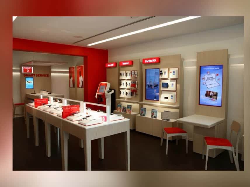 Customized Retail Camera Accessories Shop Display Showcase For