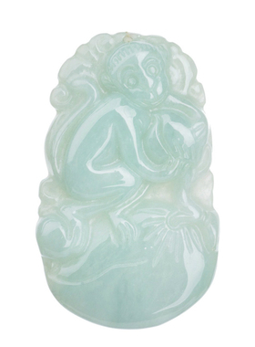 清仓特价保真天然翡翠生肖吊坠