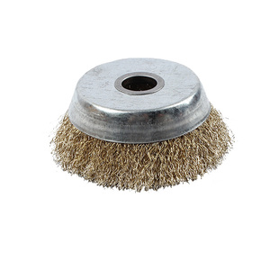 扭丝钢丝轮磨光机钢丝刷打磨轮工业用角磨机钢丝刷除锈钢刷打磨头