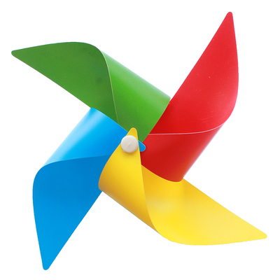 小风车塑料地摊热卖扫码户外装饰