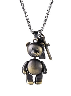 钛钢嘻哈风蹦迪百搭配饰毛衣链