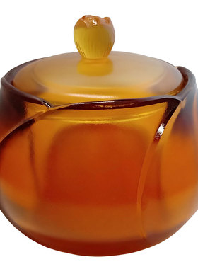 和谐琉璃圆满茶叶罐香炉工艺礼品