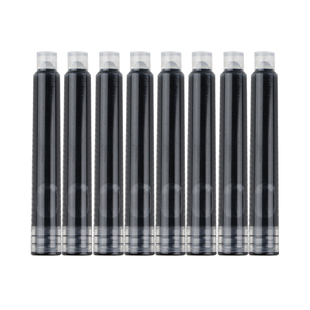 非碳素墨囊黑色彩色3.4mm大口径墨囊钢笔替换便携墨水胆每包8支装