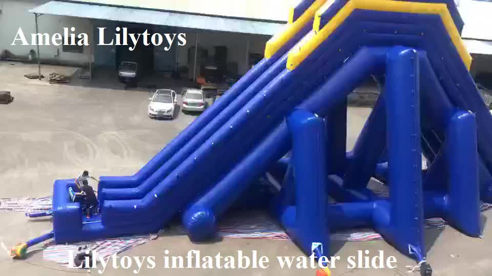 used inflatable water slide