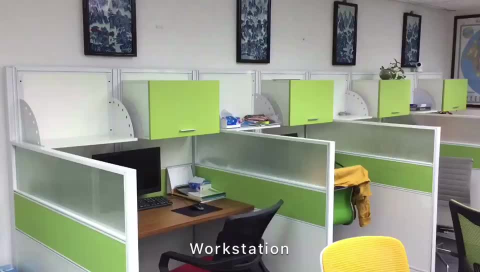 Modern Decoration Themes Office Glass Partition Soundproof Cubicle