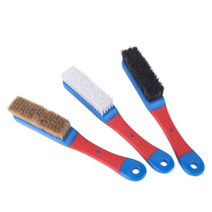 紫光檀木柄文玩钢丝刷金刚菩提清理钢丝刷子包邮钢刷