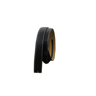 鸵鸟纹头层牛皮自动扣皮带条无扣皮带男士真皮不带头 无头腰带3.4