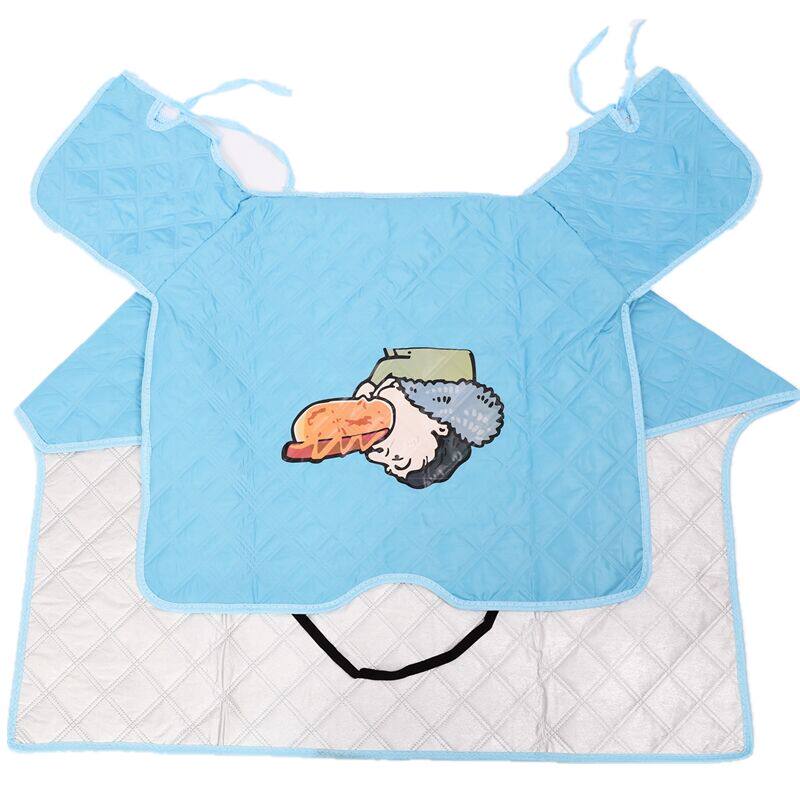 连体防晒罩电瓶车挡风被夏季透气