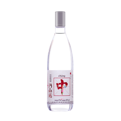 贾湖52度固态发酵白酒单瓶纯粮