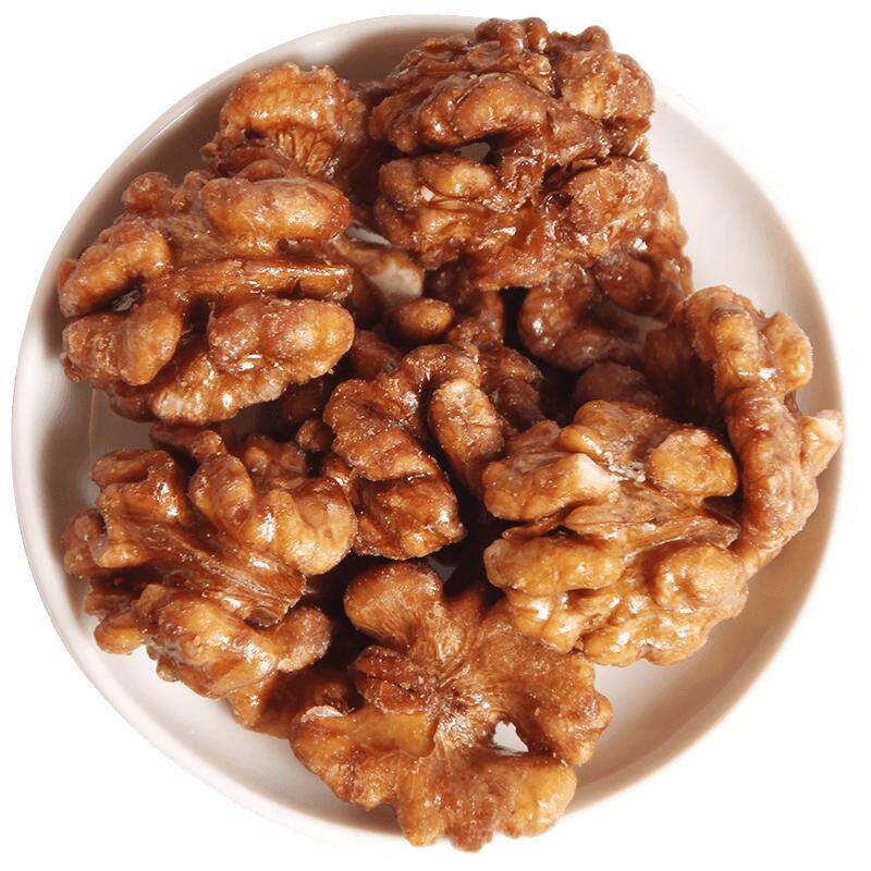 白露珍琥珀核桃仁100g*3真空铁罐装休闲零食坚果学生孕妇追剧办公