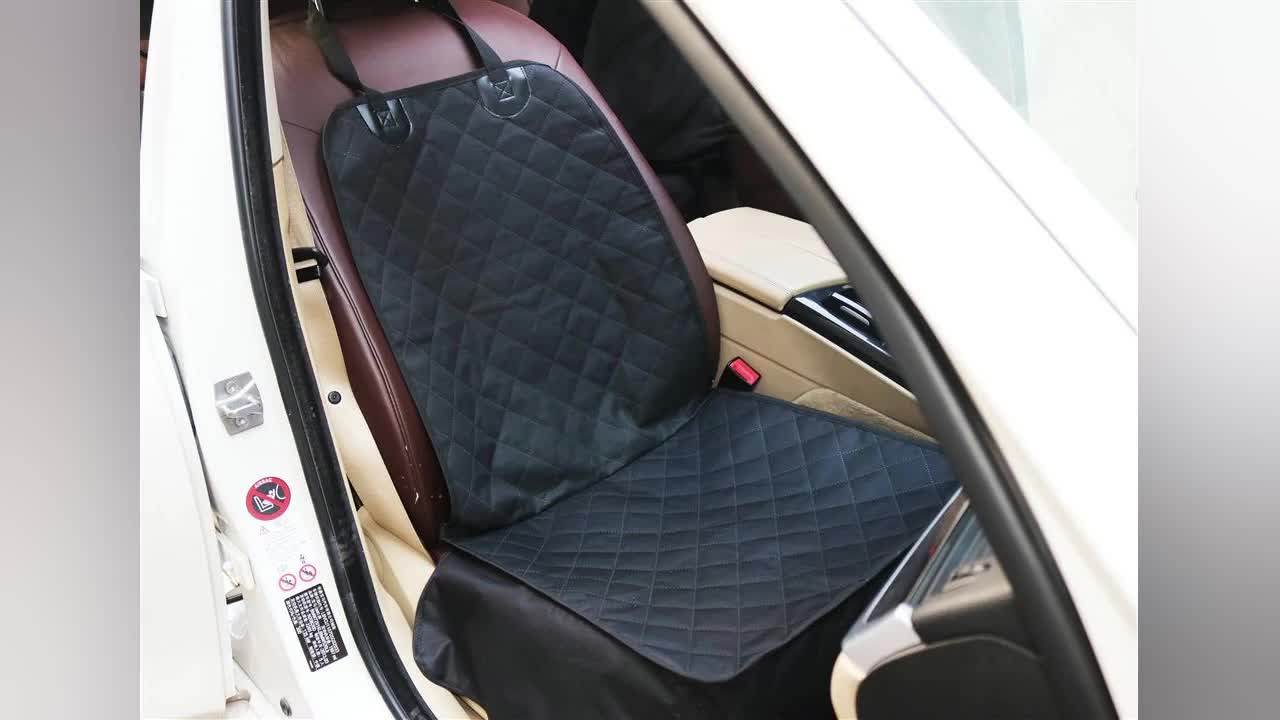 Wholesale Slipproof Waterproof Folding Front Dog Pet Car Seat Cover