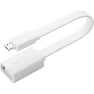 绿联otg转接头安卓数据线快充microusb加长蓝牙耳机充电宝通用充电线器适用于手机编织扁头闪充