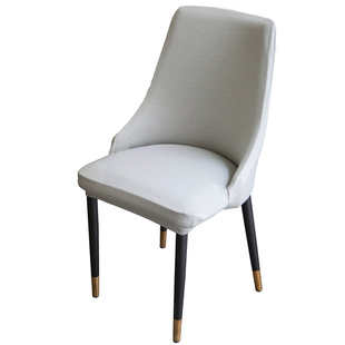 羽果新款高级轻奢北欧风弹力连体餐桌异形椅子套扶手椅套