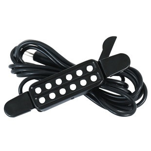 高保真民谣吉他拾音器免开孔音孔木吉他拾音器自带3米连接线包邮