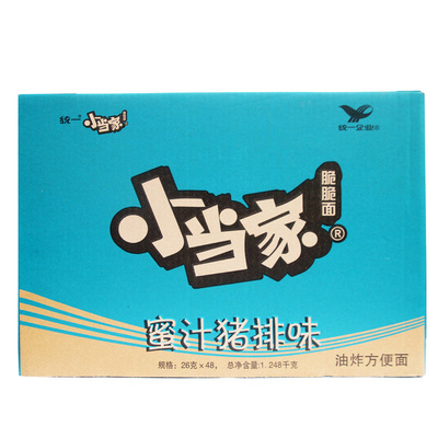 统一小当家干脆面整箱小吃点心