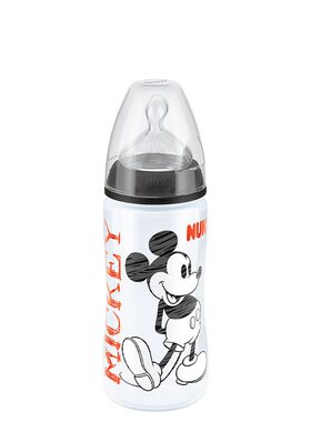 nuk德国进口300ml硅胶防胀气奶瓶