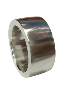 实心足银男女款戒指光面实心