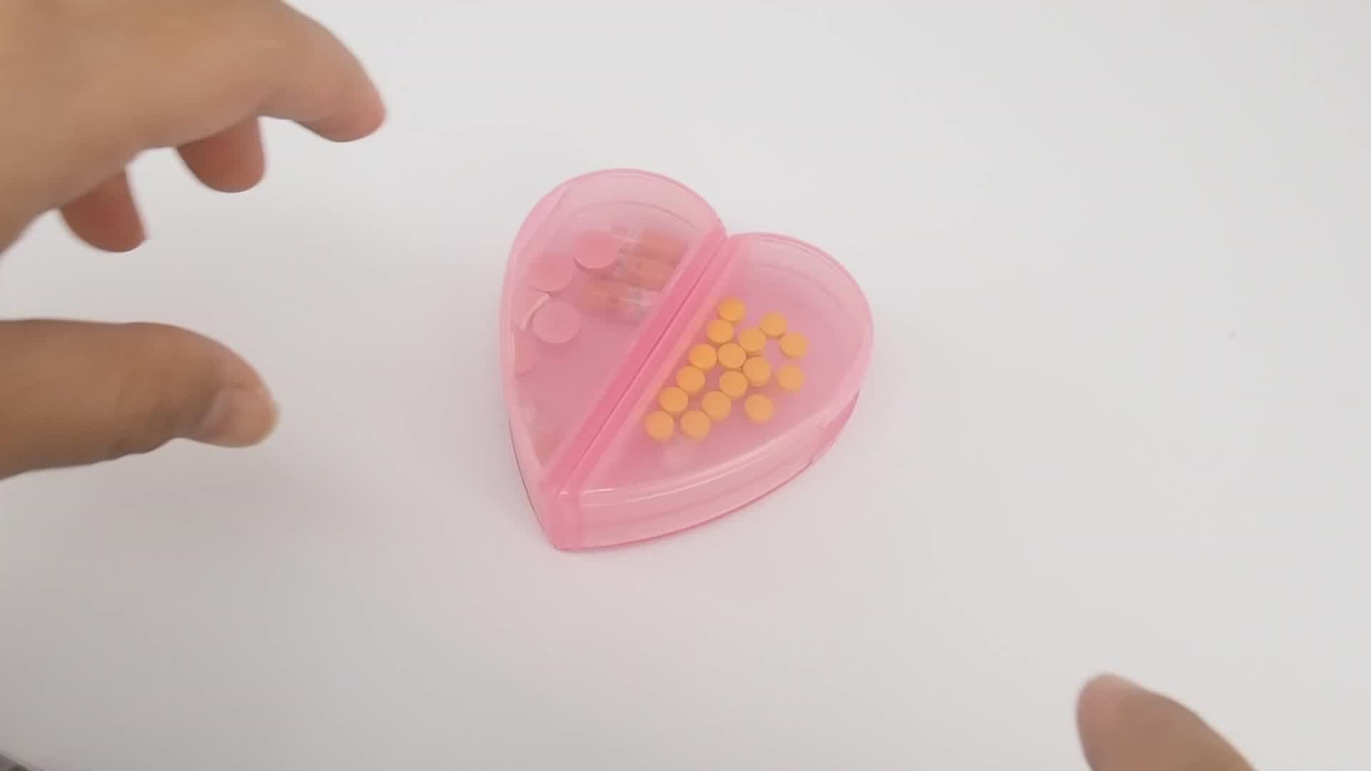 Wholesale Price Plastic Heart Shaped Cute Pill Case Buy Cute Pill