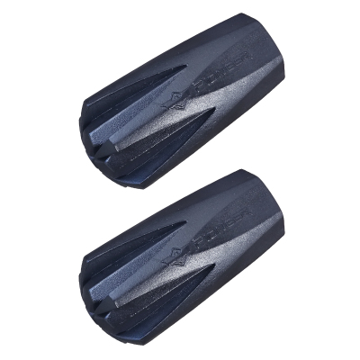 开拓者新款通用登山杖脚套两个装