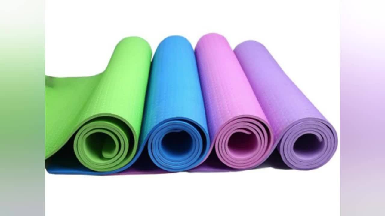 Wholesale Eco Friendly Nonslip Thickness Double Layer Tpe Yoga Mat