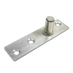 玻璃地弹簧配件 地弹门简易门轴 加长顶轴 铁顶轴片 固定轴上支架