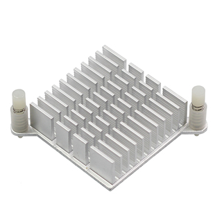 南桥散热器 主板 南北桥芯片散热风扇 纯铝散热片 6cm安装孔距