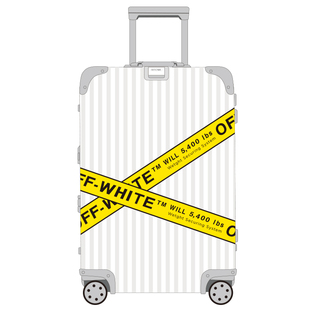 【大张】2张超大off white个性潮牌行李箱贴纸旅行箱墙壁防水玻璃