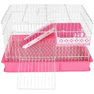 兔笼防喷尿兔子荷兰猪豚鼠笼子宠物用品养殖特大号家用窝自动清粪