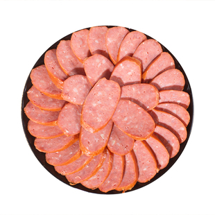 肉巨多佳木斯特产宾馆红肠香肠蒜蓉熏酱熟食佳宾即食真空包装包邮