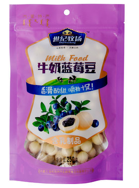世纪牧场牛奶蓝莓豆夹心奶豆