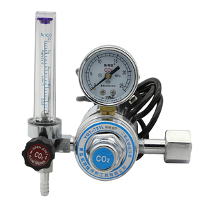 振德恒二氧化碳表CO2减压阀节能减压表节能气阀36V加热压力表配件