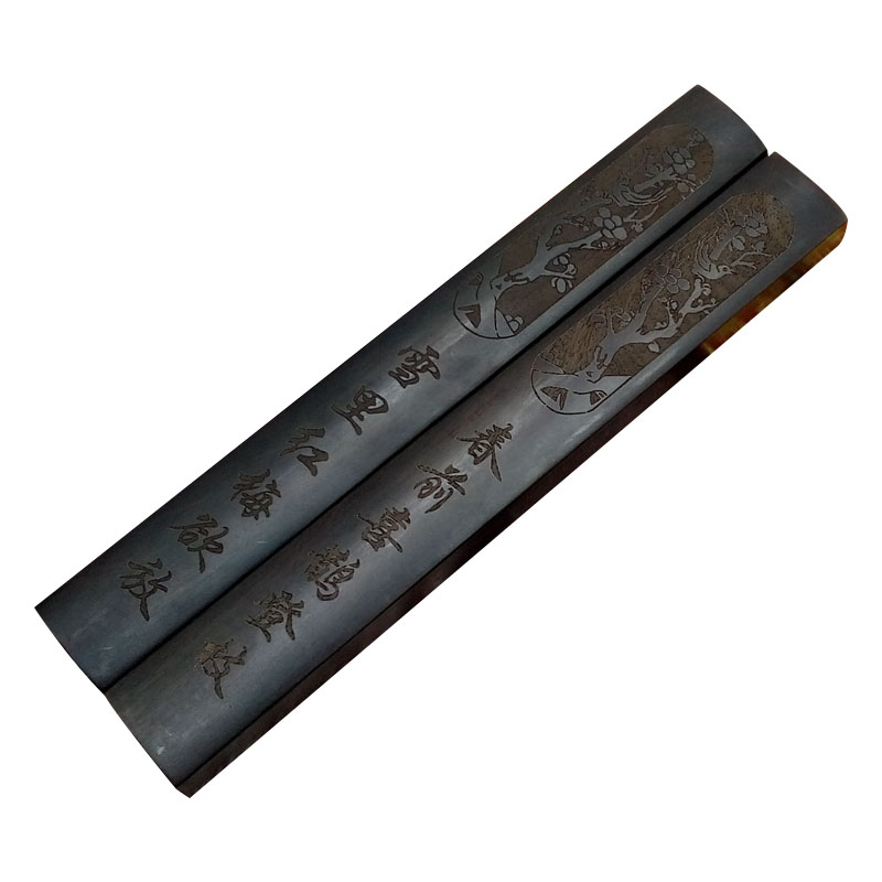 毛笔字书法镇尺镇纸实木中国风国画纸震压纸初学者大号30cm一对木
