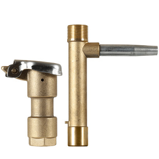 铜取水阀快速取水器园林绿化水管地接头草坪浇水地插6分取水杆