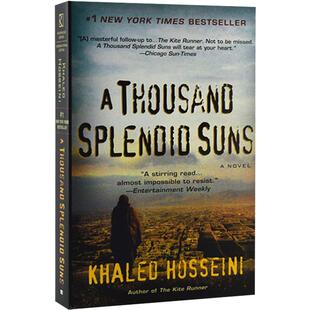 灿烂千阳英文原版美版平装 A Thousand Splendid Suns 灿烂千阳英文版 灿烂千阳正版 胡赛尼 可搭 追风筝的人 群山回唱