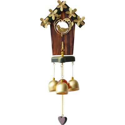 创意门铃宜栖纯铜铃铛