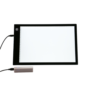 动漫拷贝台A4USB触摸调光 送包包透光描绘图插画板临摹复写拓图板