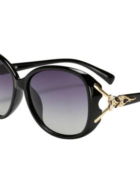 ins墨镜高爵显脸小偏光女