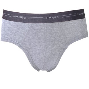 Hanes 恒适 专柜正品 男式纯棉棉纶舒适无痕三角裤内裤 带原包装