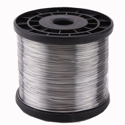 钢丝 304不锈钢丝/硬丝/软丝/刷丝/吊牌钢丝0.17--0.6mm  每卷2kg