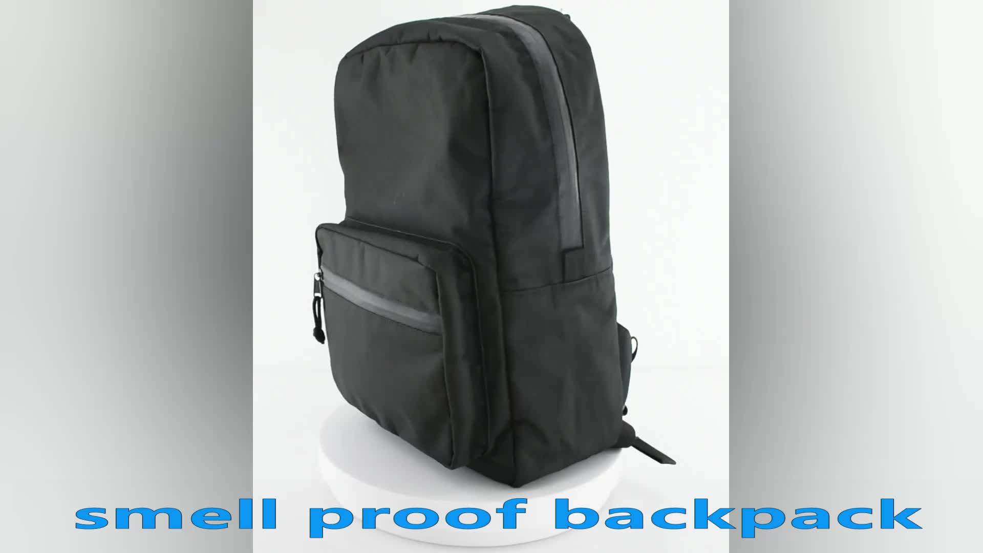Smell Proof Backpack With Activated Carbon Liner For Travelling Buy
