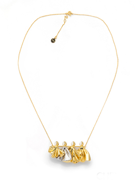 原创设计师陈艺元四颗天然珍珠