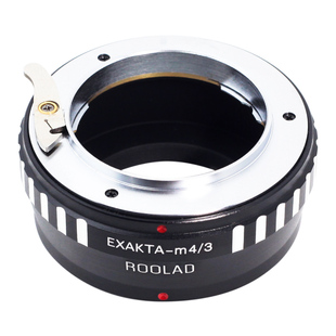 EXA-M4/3转接环 适用于爱克山泰镜头EXAKTA转MFT机身松下奥巴微单