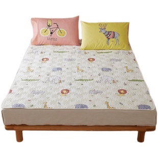 纯棉床垫软垫薄家用一米八机洗防滑铺床垫子1米5床褥子四季款床上