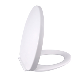 恒尔山鼎上装塑料加厚缓降静音长方UVO型快拆坐便圈马桶盖板适配