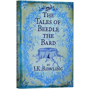 预售英文原版 诗翁彼豆故事集 The Tales of Beedle the Bard JK罗琳 J.K. Rowling 哈利波特系列 外传 周边 国外进口书 原著