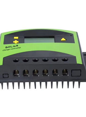 兼容12V24V电池太阳能控制器50A60A带液晶显示屏太阳能充电控制器