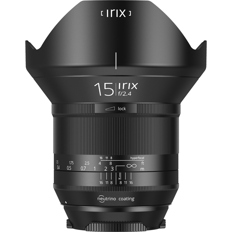 瑞士 Irix/艺睿 15mm f2.4大光圈超广角全画幅单反镜头黑石版